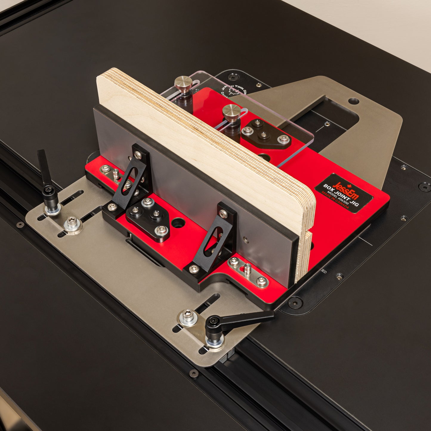 Box Joint Jig for Router Tables