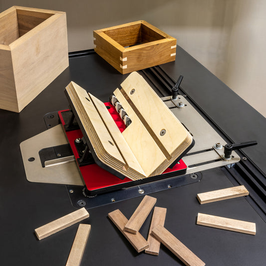 JessEm Spline Jig Precision Router Table Jig for Decorative Spline Joinery