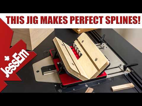 JessEm Spline Jig Precision Router Table Jig for Decorative Spline Joinery