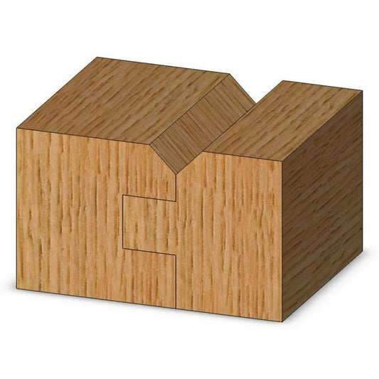 Ensemble de languettes et rainures pour panneaux en V