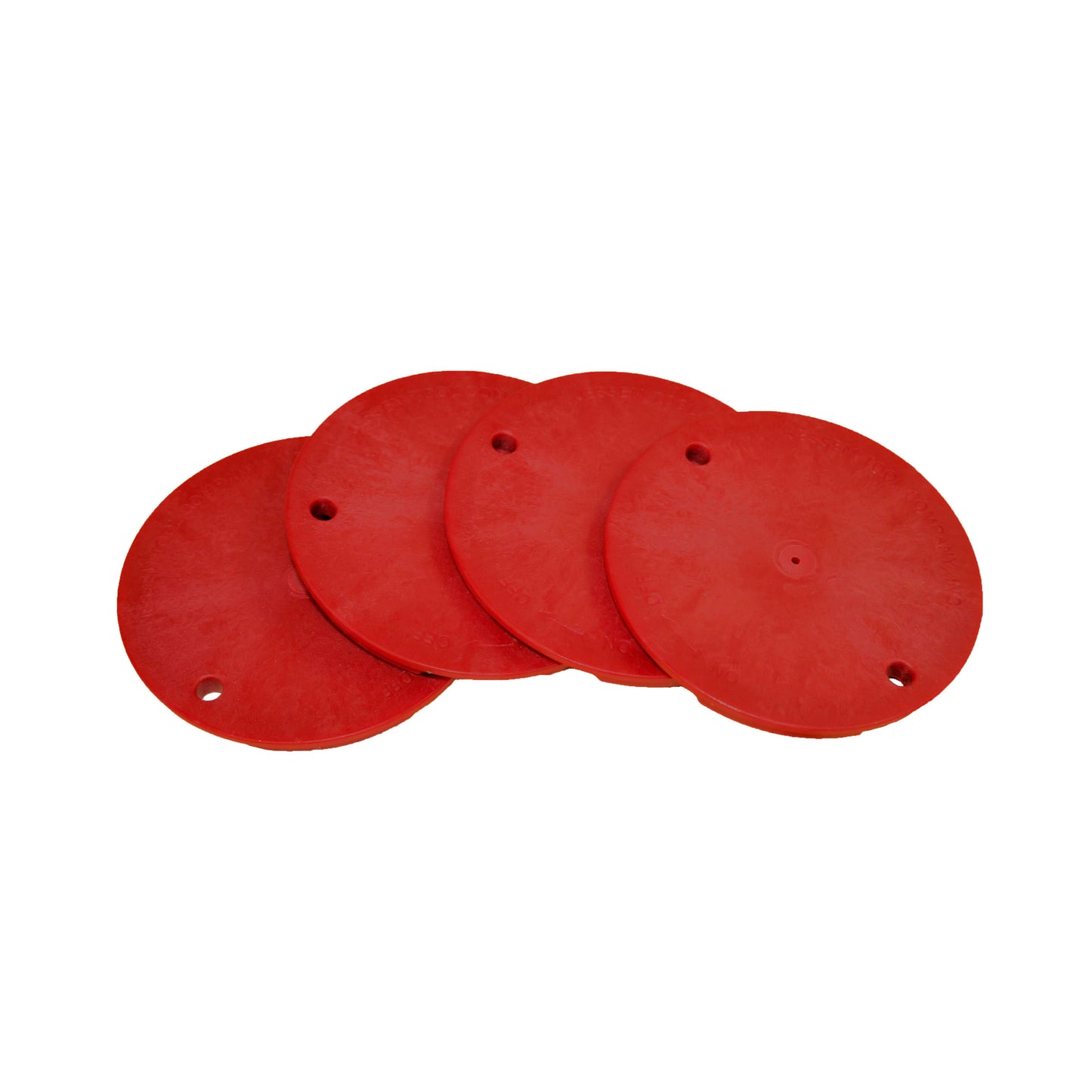 Ensemble de 4 bagues d'insertion vierges