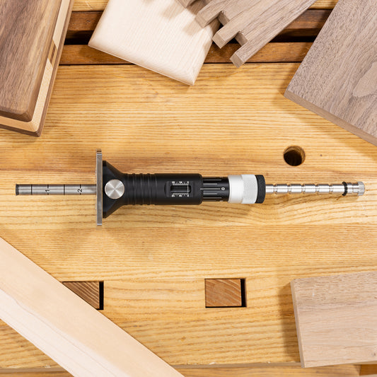 Jauge de marquage sabre en bois - Impérial ou métrique