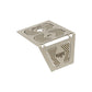Stainless Steel Saddle Squares Combo Set