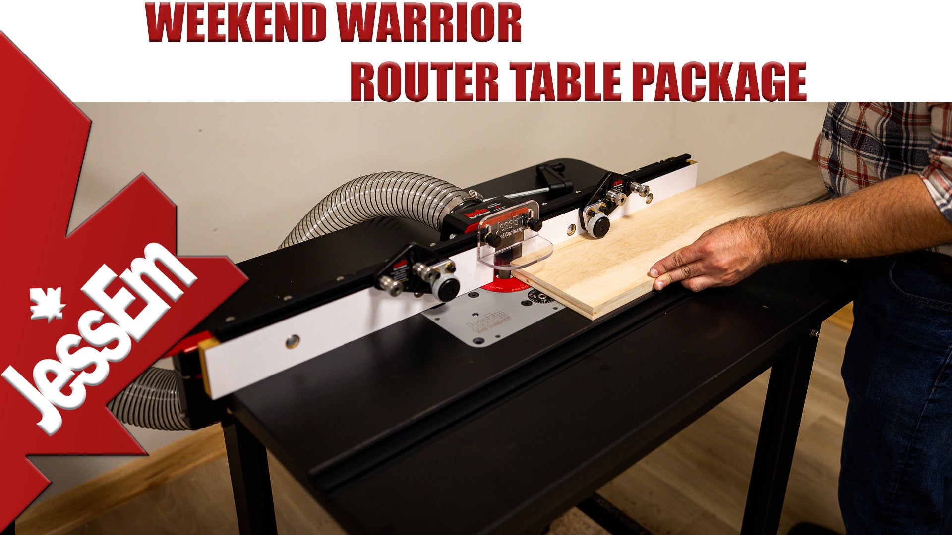 Load video: Weekend Warrior Router Table Package Video